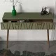 Κονσόλα επιτοίχια Forest χρώμα λαδί - καρυδί 120x35x89,3εκ. Κονσόλα επιτοίχια Forest χρώμα λαδί - καρυδί 120x35x89,3εκ.