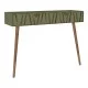 Κονσόλα επιτοίχια Forest χρώμα λαδί - καρυδί 120x35x89,3εκ. Κονσόλα επιτοίχια Forest χρώμα λαδί - καρυδί 120x35x89,3εκ.