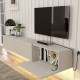 Έπιπλο τηλεόρασης επιτοίχιο Damla  με LED χρώμα sandstone 180x29,5x29,5εκ.