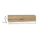Έπιπλο τηλεόρασης επιτοίχιο Aristo  με LED χρώμα sapphire oak 135x31,6x25εκ.