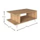 Τραπεζάκι σαλονιού Titus  χρώμα sapphire oak 100x60x45εκ.