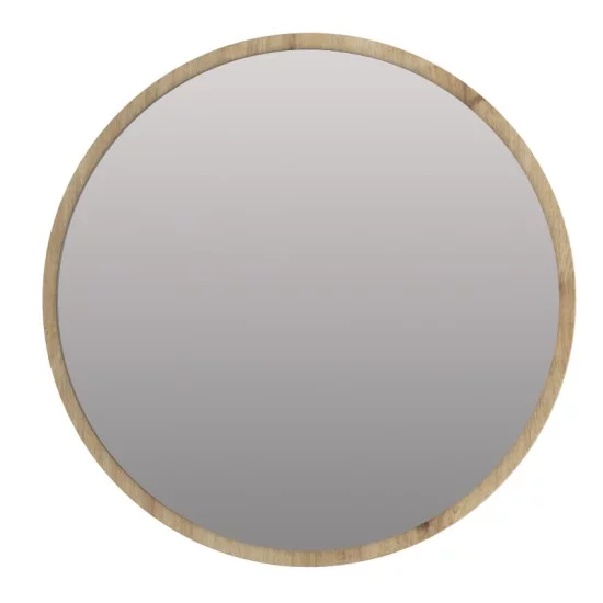 Καθρέπτης τοίχου Glob Μegapap χρώμα sapphire oak 59x2x59εκ.