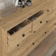 Συρταριέρα - Μπουφές Sabina χρώμα sepet oak 160x50x96εκ. Συρταριέρα - Μπουφές Sabina χρώμα sepet oak 160x50x96εκ.