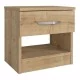Κομοδίνο μελαμίνης Lube χρώμα sapphire oak 40x28,2x40εκ. Κομοδίνο μελαμίνης Lube χρώμα sapphire oak 40x28,2x40εκ.
