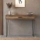 Κονσόλα Rochel  χρώμα καρυδί 120x35x89,8εκ.