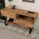 Κονσόλα Aron  χρώμα atlantic pine 138,8x41x75,7εκ.