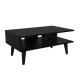 Τραπεζάκι σαλονιού Andros  χρώμα sencron black 90x54x39,6εκ.