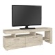 Έπιπλο τηλεόρασης Acnes  χρώμα travertine 160x40x53εκ.
