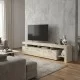 Έπιπλο τηλεόρασης Acnes  χρώμα travertine 220x40x52εκ.