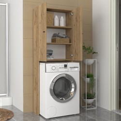 Έπιπλο πλυντηρίου Romme  χρώμα sepet oak 65x27,1x180εκ.