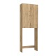 Έπιπλο πλυντηρίου Romme  χρώμα sepet oak 65x27,1x180εκ.