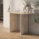 Κονσόλα Cortado  χρώμα travertine 120x35x75εκ.