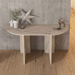 Κονσόλα Cortado  χρώμα travertine 120x35x75εκ.