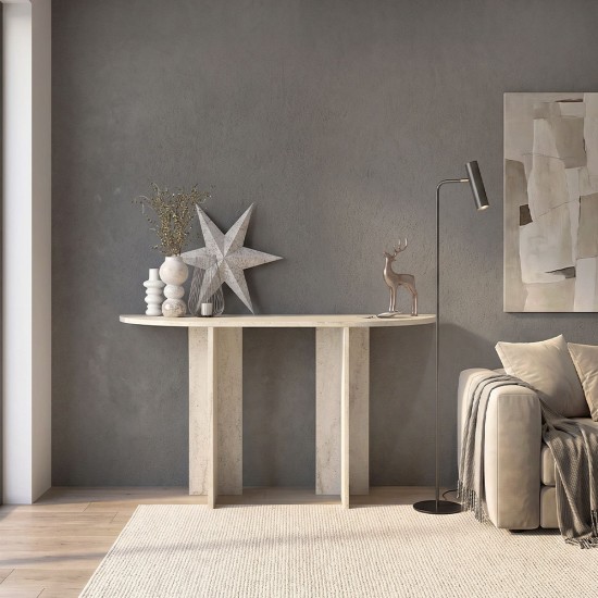 Κονσόλα Cortado  χρώμα travertine 120x35x75εκ.