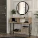 Κονσόλα με καθρέπτη Suzy χρώμα sepet oak 90x29,6x76εκ. Κονσόλα με καθρέπτη Suzy χρώμα sepet oak 90x29,6x76εκ.