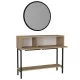 Κονσόλα με καθρέπτη Suzy χρώμα sepet oak 90x29,6x76εκ. Κονσόλα με καθρέπτη Suzy χρώμα sepet oak 90x29,6x76εκ.
