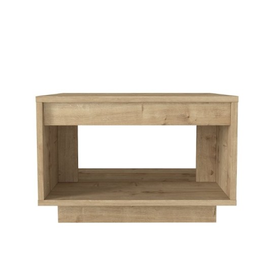 Τραπεζάκι σαλονιού Onda  χρώμα sapphire oak 60x60x40εκ.