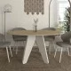 Τραπέζι Rebel  χρώμα rota oak - sandstone 150x90x75εκ.