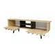 Έπιπλο τηλεόρασης Gemma  χρώμα sepet oak 150x35x46,7εκ.