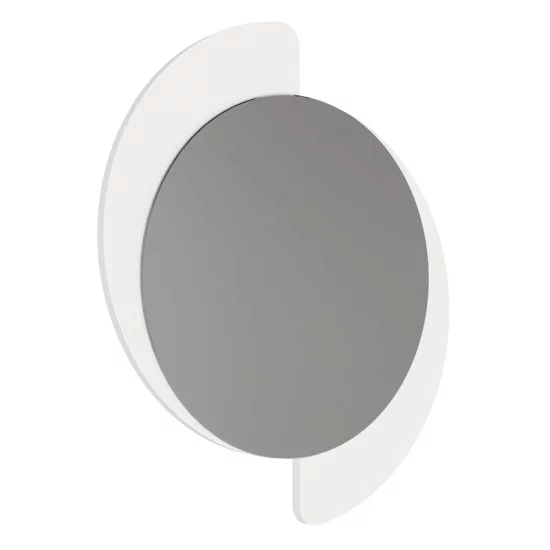 Καθρέπτης τοίχου Sevilla Μegapap χρώμα λευκό 59,2x2,2x69εκ.