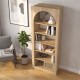 Βιβλιοθήκη Voila  χρώμα sepet oak 74x35x180εκ.