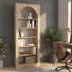 Βιβλιοθήκη Voila  χρώμα sepet oak 74x35x180εκ.