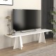 Έπιπλο τηλεόρασης Sugar  χρώμα λευκό 150x29,6x36,8εκ.