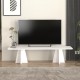 Έπιπλο τηλεόρασης Sugar  χρώμα λευκό 150x29,6x36,8εκ.