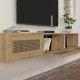 Έπιπλο τηλεόρασης επιτοίχιο Samuel χρώμα sapphire oak 180x31,4x28,6εκ. Έπιπλο τηλεόρασης επιτοίχιο Samuel χρώμα sapphire oak 180x31,4x28,6εκ.