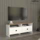Έπιπλο τηλεόρασης Gradias χρώμα λευκό - sapphire oak 120x29,6x46,8εκ. Έπιπλο τηλεόρασης Gradias χρώμα λευκό - sapphire oak 120x29,6x46,8εκ.