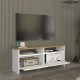 Έπιπλο τηλεόρασης Gradias χρώμα λευκό - sapphire oak 120x29,6x46,8εκ. Έπιπλο τηλεόρασης Gradias χρώμα λευκό - sapphire oak 120x29,6x46,8εκ.