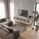 Έπιπλο τηλεόρασης επιτοίχιο Espanse  χρώμα sandstone 241,8x31,7x30εκ.