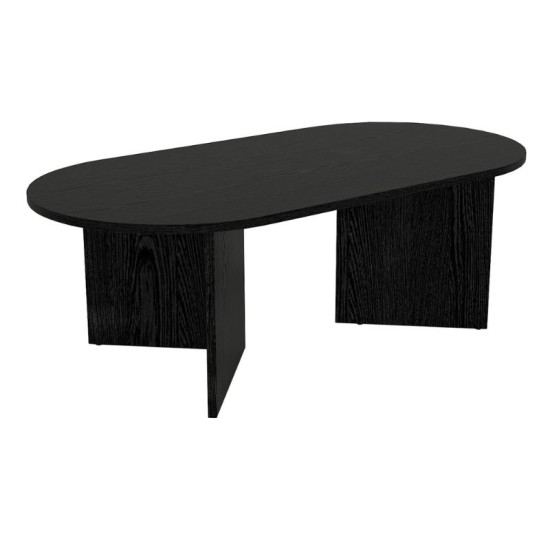 Τραπεζάκι σαλονιού Cortado  χρώμα sencron black 120x60x39,6εκ.