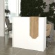 Γραφείο υποδοχής - reception Navita με LED χρώμα λευκό - sepet oak 113,6x42x111,8εκ. Γραφείο υποδοχής - reception Navita με LED χρώμα λευκό - sepet oak 113,6x42x111,8εκ.