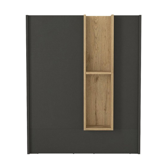 Γραφείο υποδοχής - reception Bonveno χρώμα ανθρακί - sepet oak 90x43,2x110εκ. Γραφείο υποδοχής - reception Bonveno χρώμα ανθρακί - sepet oak 90x43,2x110εκ.