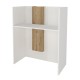 Γραφείο υποδοχής - reception Bonveno χρώμα λευκό - sepet oak 90x43,2x110εκ. Γραφείο υποδοχής - reception Bonveno χρώμα λευκό - sepet oak 90x43,2x110εκ.