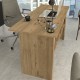 Γραφείο εργασίας Nika χρώμα sepet oak - ανθρακί 140x60x75εκ. Γραφείο εργασίας Nika χρώμα sepet oak - ανθρακί 140x60x75εκ.