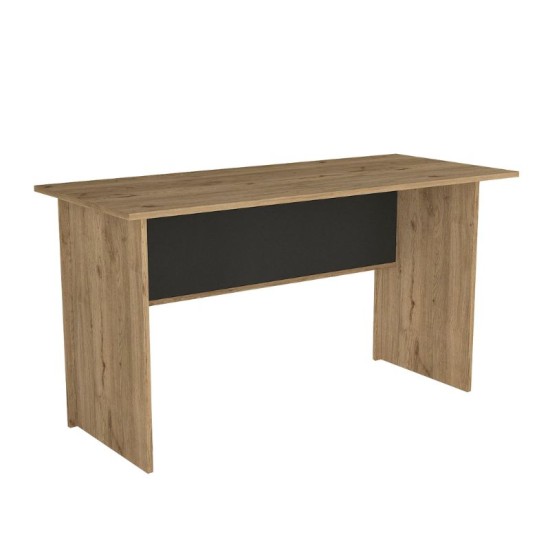 Γραφείο εργασίας Nika χρώμα sepet oak - ανθρακί 140x60x75εκ. Γραφείο εργασίας Nika χρώμα sepet oak - ανθρακί 140x60x75εκ.