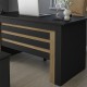 Γραφείο εργασίας Epito χρώμα ανθρακί - sepet oak 140x59,6x76,8εκ. Γραφείο εργασίας Epito χρώμα ανθρακί - sepet oak 140x59,6x76,8εκ.