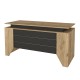 Γραφείο εργασίας Remida χρώμα sepet oak - ανθρακί 140x60x76,9εκ. Γραφείο εργασίας Remida χρώμα sepet oak - ανθρακί 140x60x76,9εκ.