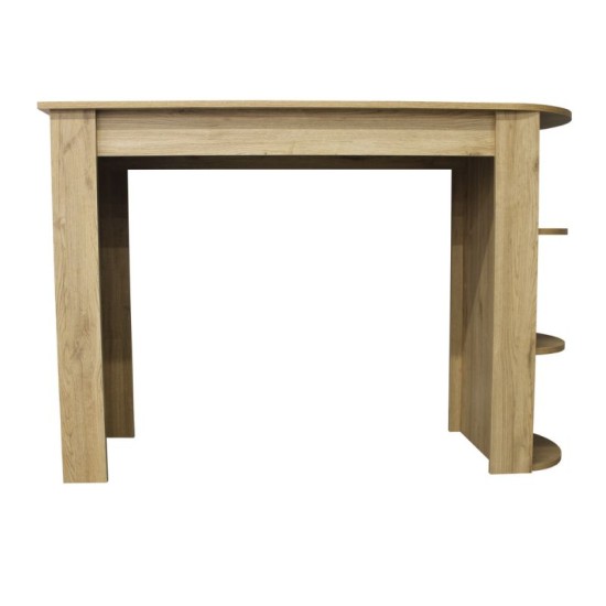 Τραπέζι μπαρ Vigne  χρώμα sepet oak 150x51,6x101,8εκ.