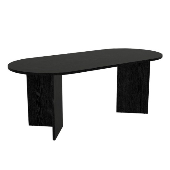 Τραπέζι Cortado  χρώμα sencron black 200x90x74εκ.