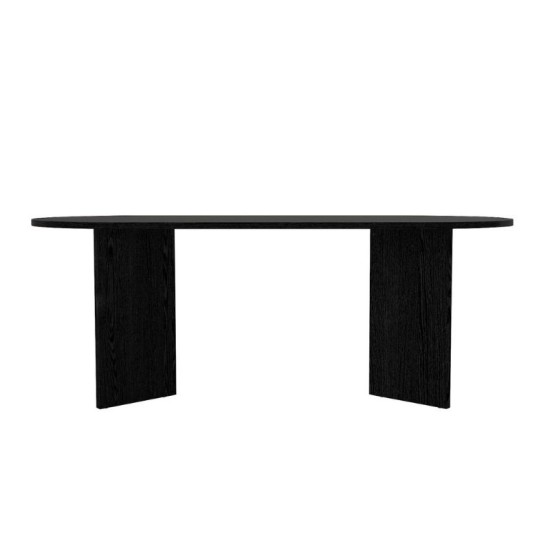 Τραπέζι Cortado  χρώμα sencron black 200x90x74εκ.