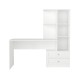 Γραφείο εργασίας Mantra  χρώμα λευκό 150x60x152εκ.