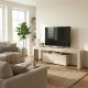 Έπιπλο τηλεόρασης Woodra  χρώμα travertine 180x31,3x50,2εκ.