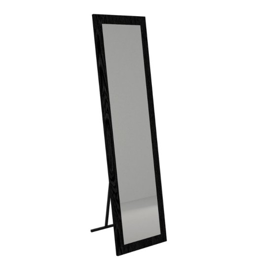 Καθρέπτης δαπέδου - τοίχου Lalu Μegapap χρώμα sencron black 40x150εκ.