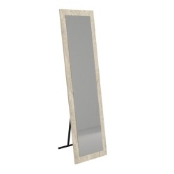 Καθρέπτης δαπέδου - τοίχου Lalu Μegapap χρώμα travertine 40x150εκ.