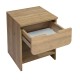 Κομοδίνο Mida  χρώμα sepet oak 45x40x52εκ.