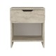 Κομοδίνο Mida  χρώμα travertine 45x40x52εκ.