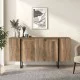 Μπουφές Orontes  χρώμα καρυδί 160x35,2x80εκ.